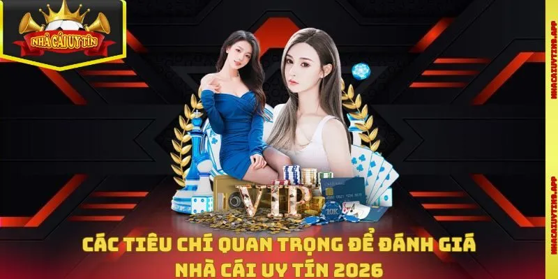Các tiêu chí quan trọng để đánh giá nhà cái uy tín 2026