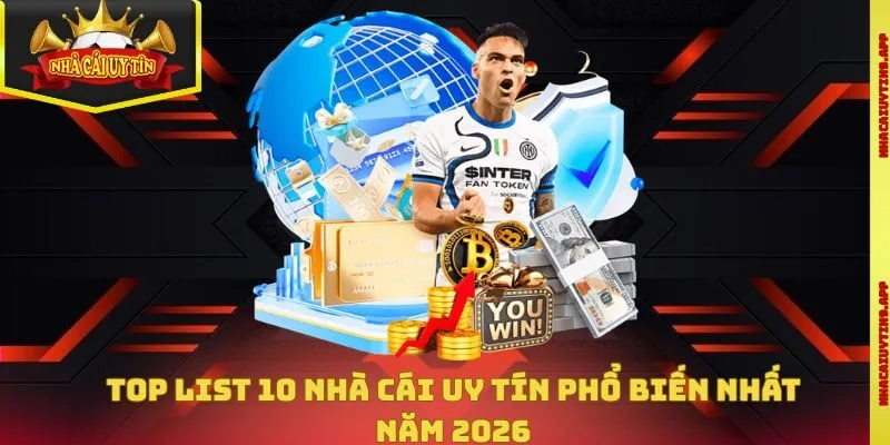 Top list 10 nhà cái uy tín phổ biến nhất năm 2026